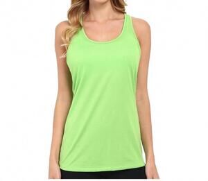 NEW NIKE breathe cut out back running tank in blustery/heather